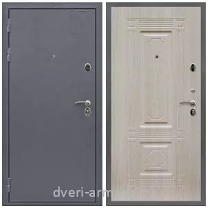 Входные двери 2050 мм, Дверь входная Армада Престиж Антик серебро / МДФ 6 мм ФЛ-2 Дуб беленый
