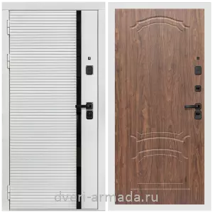 Входные двери МДФ с двух сторон, Дверь входная Армада Каскад WHITE МДФ 10 мм / МДФ 6 мм ФЛ-140 Мореная береза