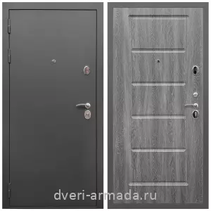 Входные двери 2050 мм, Дверь входная Армада Гарант / МДФ 16 мм ФЛ-39 Дуб Филадельфия графит