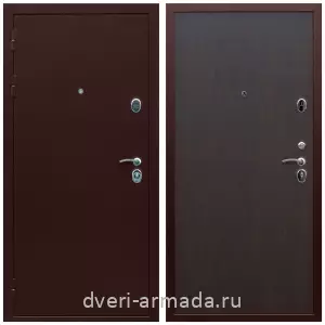 Входные двери Престиж, Недорогая дверь входная Армада Люкс Антик медь / МДФ 6 мм ПЭ Венге