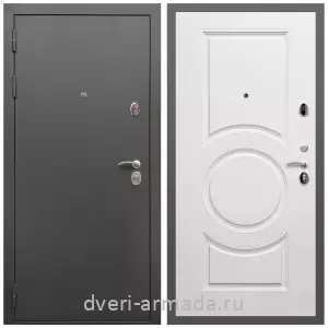 Входные двери 2050 мм, Дверь входная Армада Гарант / МДФ 16 мм МС-100 Белый матовый