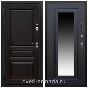 Левые входные двери, Дверь входная Армада Премиум-Н МДФ 16 мм ФЛ-243  / МДФ 16 мм ФЛЗ-120 Венге