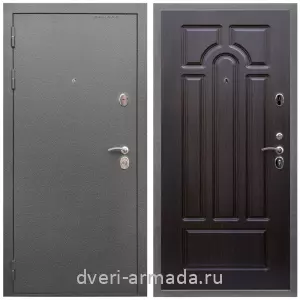 Входные двери на заказ, Дверь входная Армада Оптима Антик серебро / МДФ 6 мм ФЛ-58 Венге