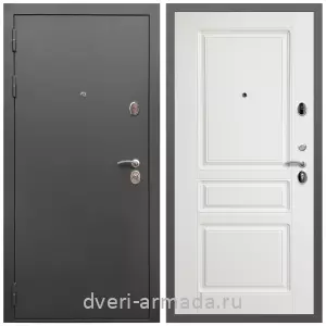 Входные двери 2050 мм, Дверь входная Армада Гарант / МДФ 16 мм ФЛ-243 Белый матовый