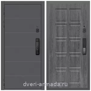 Современные входные двери, Дверь входная Армада Роуд МДФ 10 мм Kaadas K9 / МДФ 10 мм ФЛ-38 Дуб Филадельфия графит