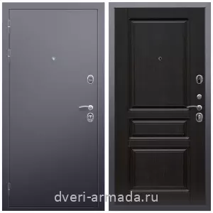 Входные двери на заказ, Дверь входная Армада Люкс Антик серебро / МДФ 16 мм ФЛ-243 Венге
