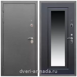 Левые входные двери, Дверь входная Армада Оптима Антик серебро / МДФ 16 мм ФЛЗ-120 Венге