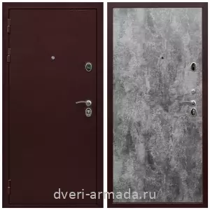 Готовые входные двери, Дверь входная Армада Престиж Антик медь / МДФ 6 мм ПЭ Цемент темный