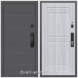 Современные входные двери, Дверь входная Армада Роуд МДФ 10 мм Kaadas K9 / МДФ 10 мм ФЛ-242 Сандал белый