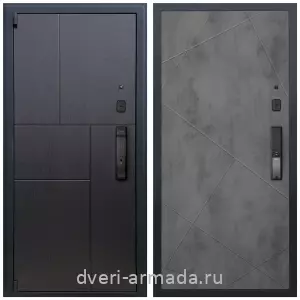 Современные входные двери, Дверь входная Армада Бастион МДФ 16 мм Kaadas K9 / МДФ 10 мм ФЛ-291 Бетон темный