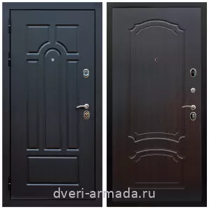 Входные двери 2050 мм, Дверь входная Армада Эврика МДФ 10 мм ФЛ-58 / МДФ 6 мм ФЛ-140 Венге
