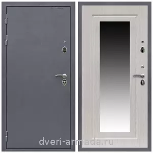 Входные двери со вставками, Дверь входная Армада Престиж Strong антик серебро / МДФ 16 мм ФЛЗ-120 Дуб белёный