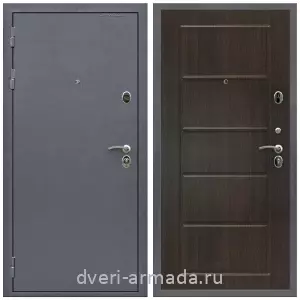 Входные двери 2050 мм, Дверь входная Армада Престиж Антик серебро / МДФ 6 мм ФЛ-39 Венге