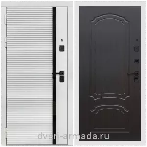 Входные двери МДФ с двух сторон, Дверь входная Армада Каскад WHITE МДФ 10 мм / МДФ 6 мм ФЛ-140 Венге