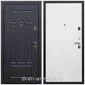 Входные двери 2050 мм, Дверь входная Армада Эврика МДФ 10 мм ФЛ-58 Венге / МДФ 10 мм Гладкая белый матовый