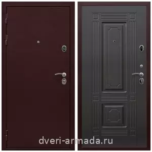 Входные двери 2050 мм, Дверь входная Армада Престиж Антик медь / МДФ 6 мм ФЛ-2 Венге