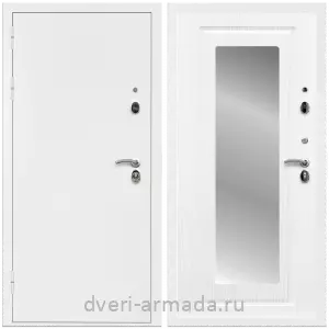 Готовые входные двери, Дверь входная Армада Оптима Белая шагрень / МДФ 16 мм ФЛЗ-120 Ясень белый