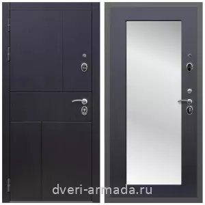 Входные двери со вставками, Дверь входная Армада Оникс МДФ 10 мм / МДФ 16 мм ФЛЗ-Пастораль, Венге