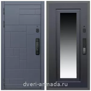 Современные входные двери, Умная входная смарт-дверь Армада Аккорд МДФ 10 мм Kaadas K9 / МДФ 16 мм ФЛЗ-120 Венге