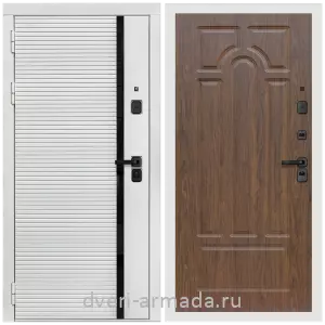 Входные двери МДФ с двух сторон, Дверь входная Армада Каскад WHITE МДФ 10 мм / МДФ 6 мм ФЛ-58 Мореная береза