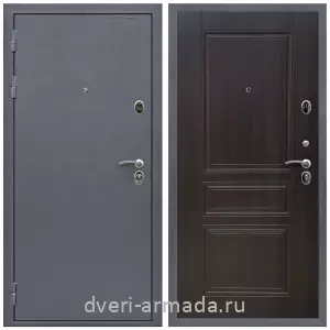 Входные двери 2050 мм, Дверь входная Армада Престиж Антик серебро / МДФ 6 мм ФЛ-243 Эковенге
