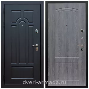 Входные двери 2050 мм, Дверь входная Армада Эврика МДФ 10 мм ФЛ-58 Венге / МДФ 6 мм ФЛ-138 Дуб Филадельфия графит