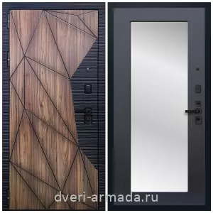 Входные двери со вставками, Дверь входная Армада Ламбо МДФ 10 мм / МДФ 16 мм ФЛЗ-Пастораль, Венге