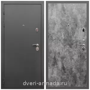 Левые входные двери, Дверь входная Армада Гарант / МДФ 6 мм ПЭ Цемент темный