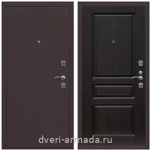 Входные двери Троя, Дверь входная Армада Комфорт Антик медь / МДФ 16 мм ФЛ-243 Венге