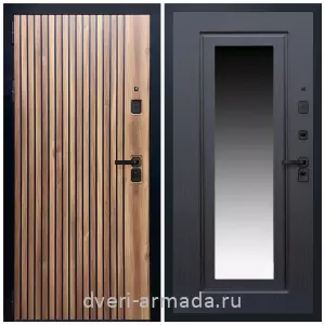 Входные двери со вставками, Дверь входная Армада Вектор МДФ 10 мм / МДФ 16 мм ФЛЗ-120 Венге
