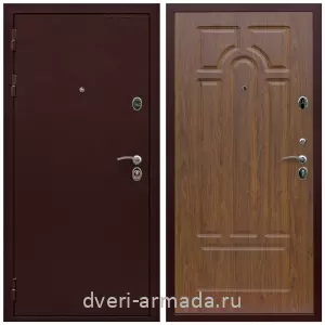 Входные двери 2050 мм, Дверь входная Армада Престиж Антик медь / МДФ 6 мм ФЛ-58 Мореная береза