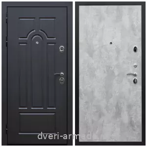 Входные двери 2050 мм, Дверь входная Армада Эврика МДФ 10 мм ФЛ-58 / МДФ 6 мм ПЭ Цемент светлый