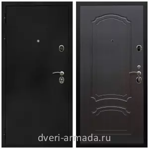 Левые входные двери, Дверь входная Армада Престиж Черная шагрень / МДФ 6 мм ФЛ-140 Венге