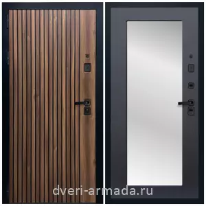 Входные двери со вставками, Дверь входная Армада Вектор МДФ 10 мм / МДФ 16 мм ФЛЗ-Пастораль, Венге