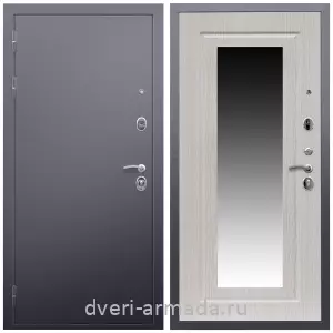 Входные двери на заказ, Дверь входная Армада Люкс Антик серебро / МДФ 16 мм ФЛЗ-120 Дуб белёный от производителя